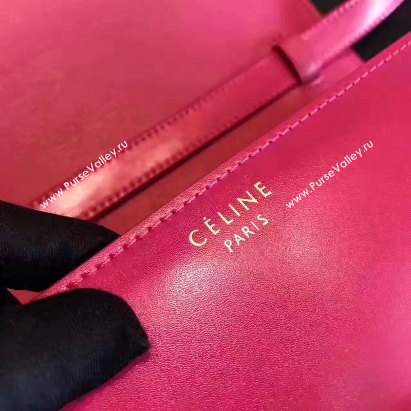 Celine classic box red rose bag 4663