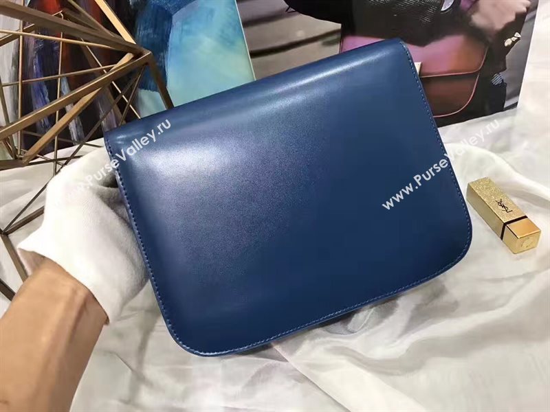 Celine classic navy box bag 4665