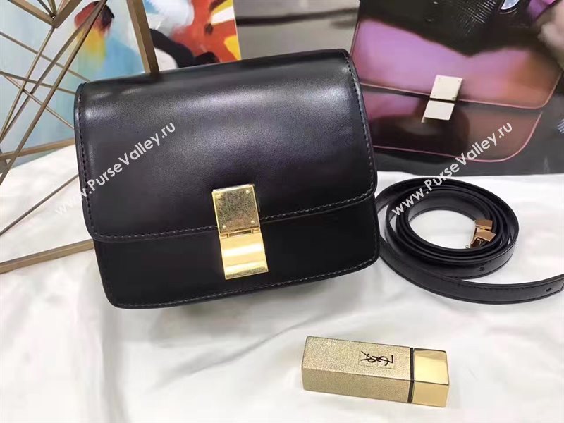 Celine small classic black box bag 4666