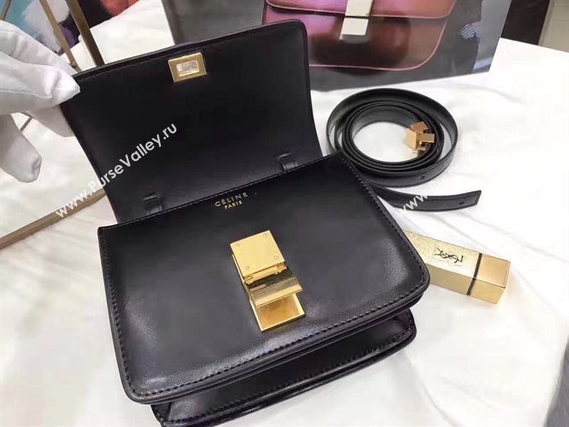 Celine small classic black box bag 4666