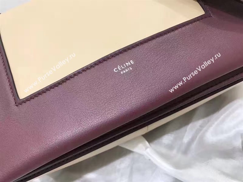 Celine wine v Frame nude bag 4673