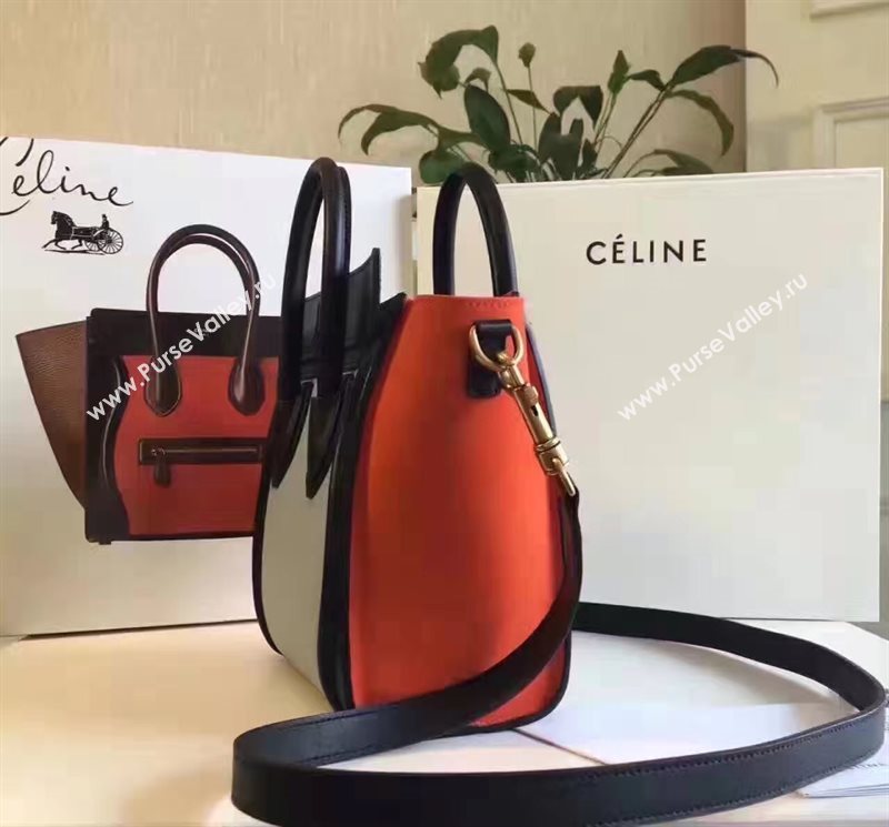 Celine nano black v Boston sky bag 4675