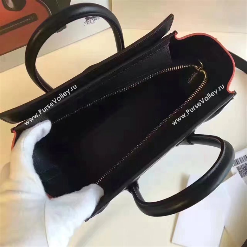 Celine nano black v Boston sky bag 4675