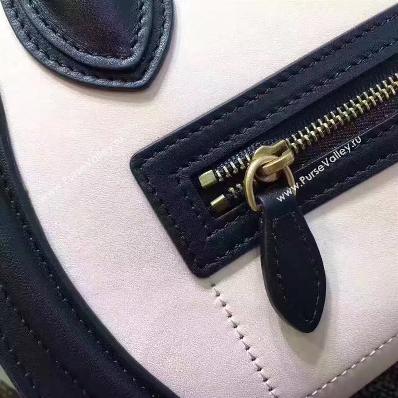 Celine nano black v Boston white bag 4676