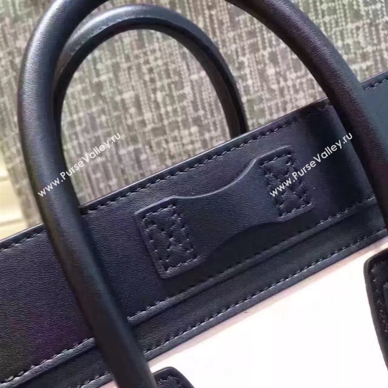 Celine nano black v Boston white bag 4676