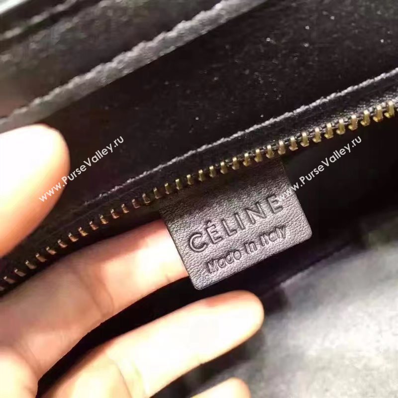 Celine nano black v Boston white bag 4676