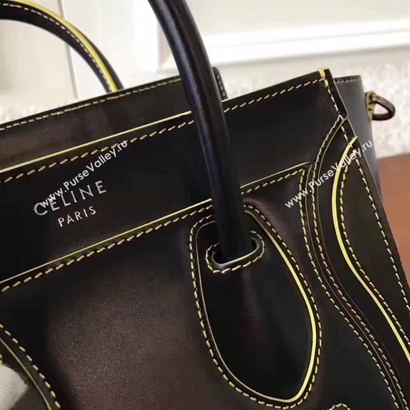 Celine nano black Boston bag 4680