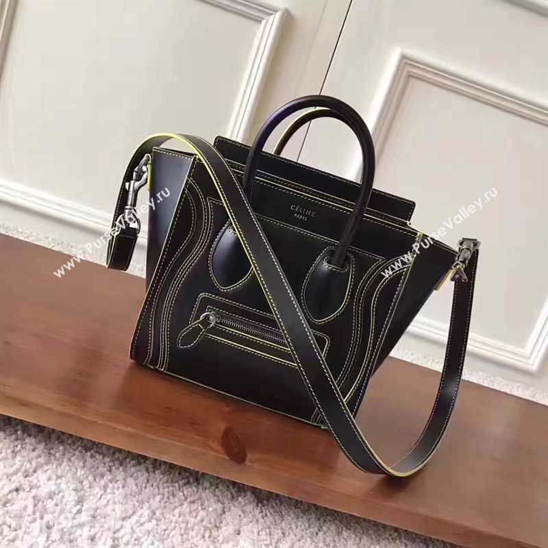 Celine nano black Boston bag 4680