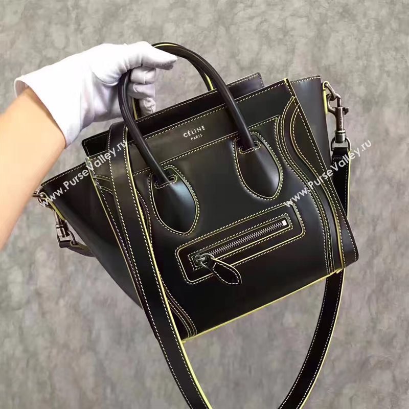 Celine nano black Boston bag 4680