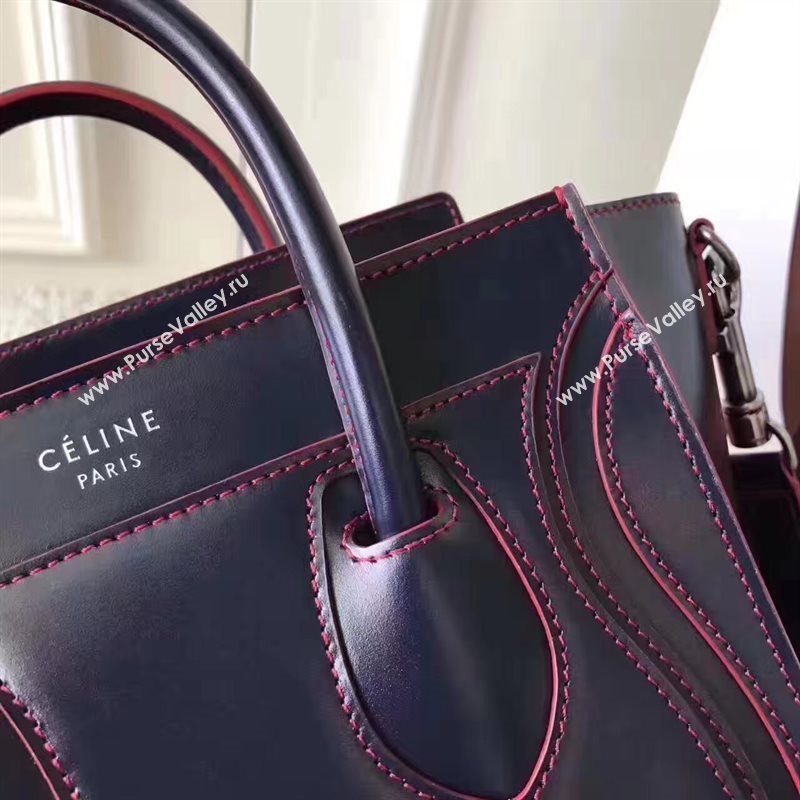 Celine nano black v Boston red bag 4682
