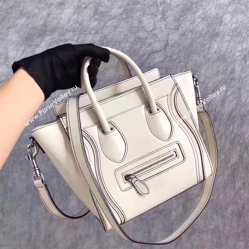 Celine nano Boston cream bag 4684