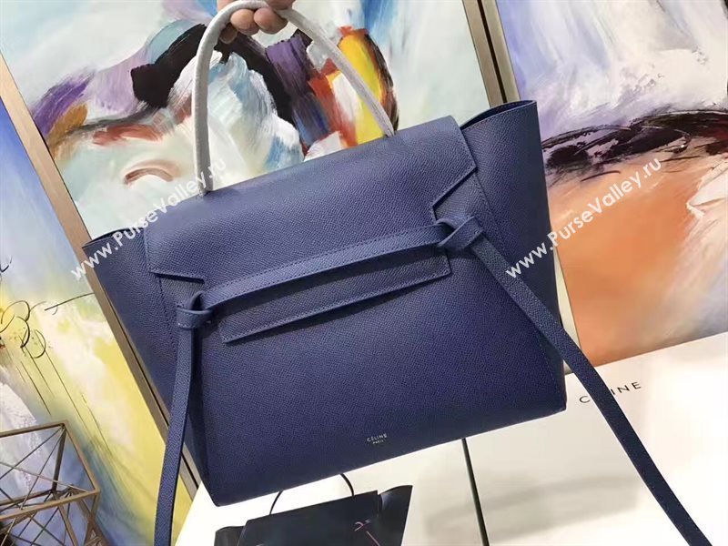 Celine medium belt navy bag 4685