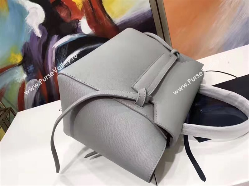 Celine medium light belt gray bag 4686