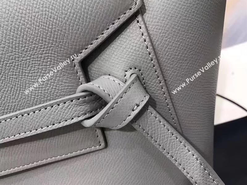 Celine medium light belt gray bag 4686