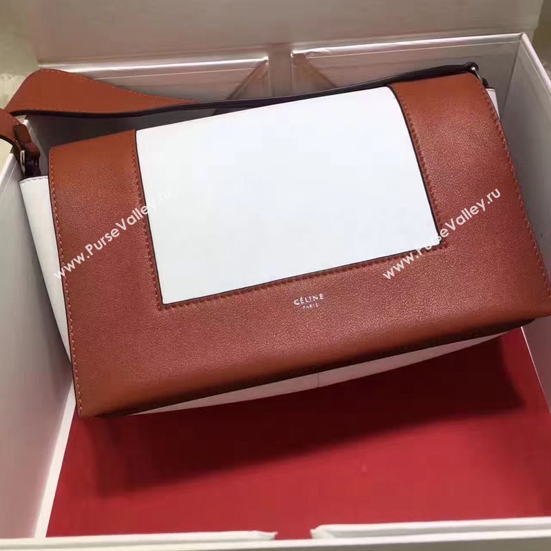 Celine wine Frame red bag 4687