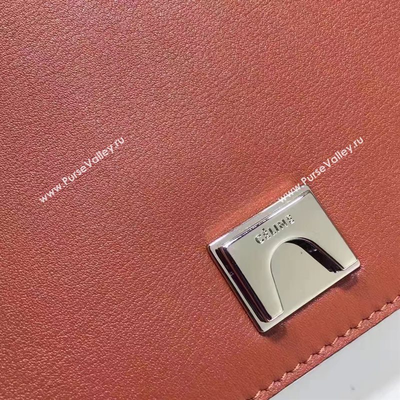 Celine wine Frame red bag 4687
