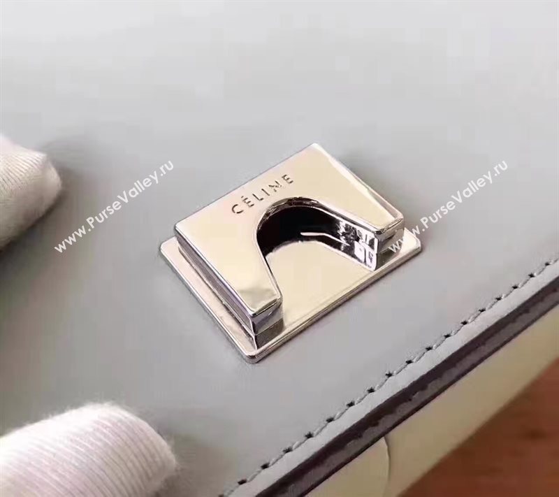 Celine gray v Frame cream bag 4690