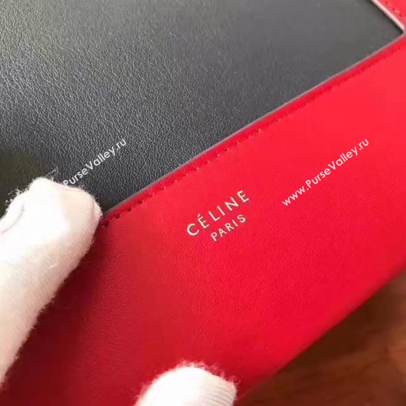 Celine red v Frame black bag 4691