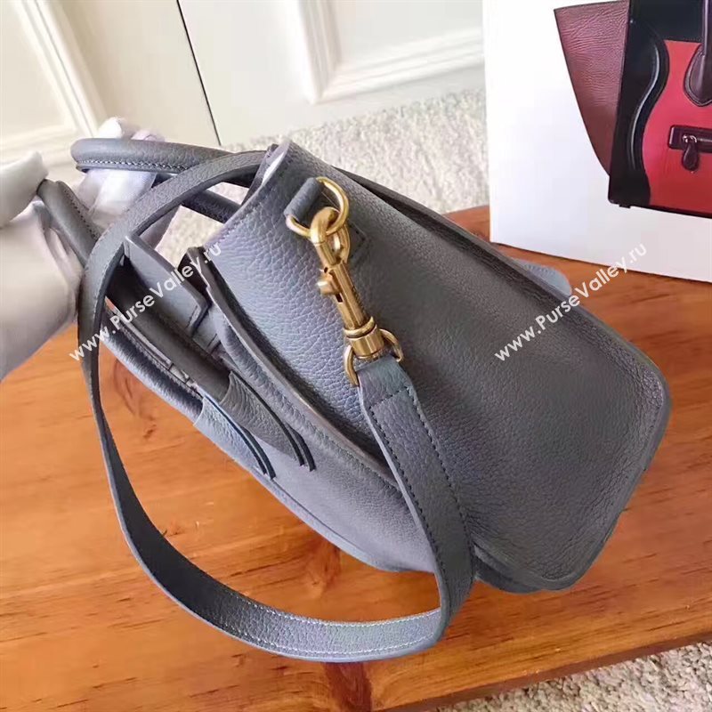 Celine nano Boston gray bag 4695
