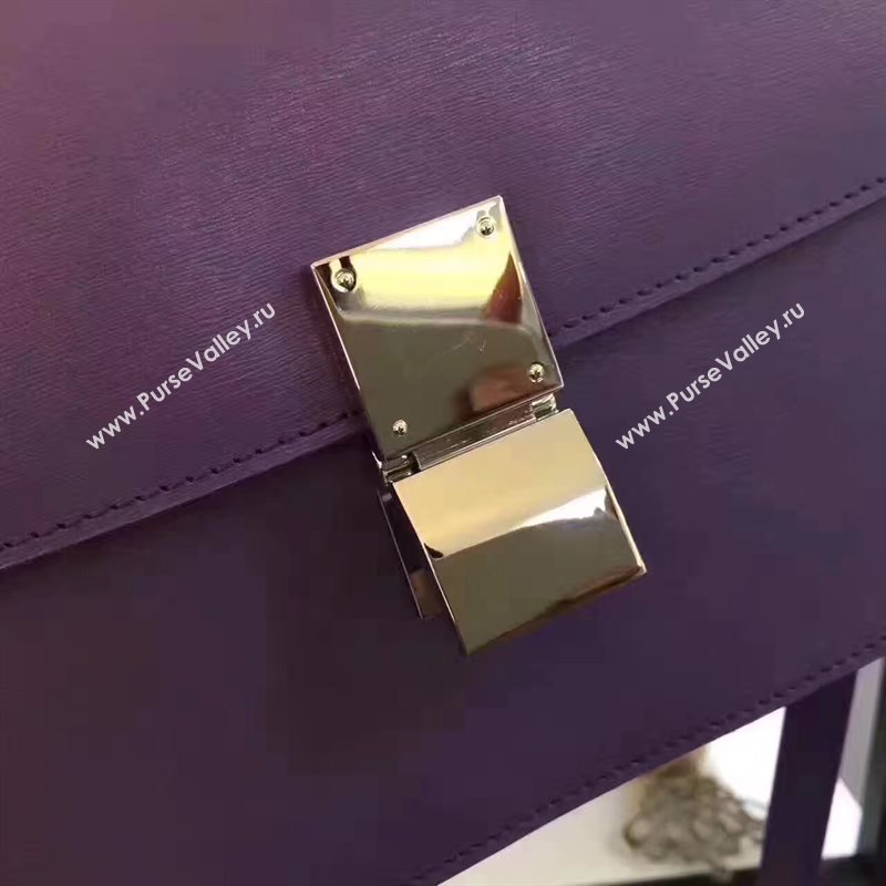 Celine classic box purple bag 4697