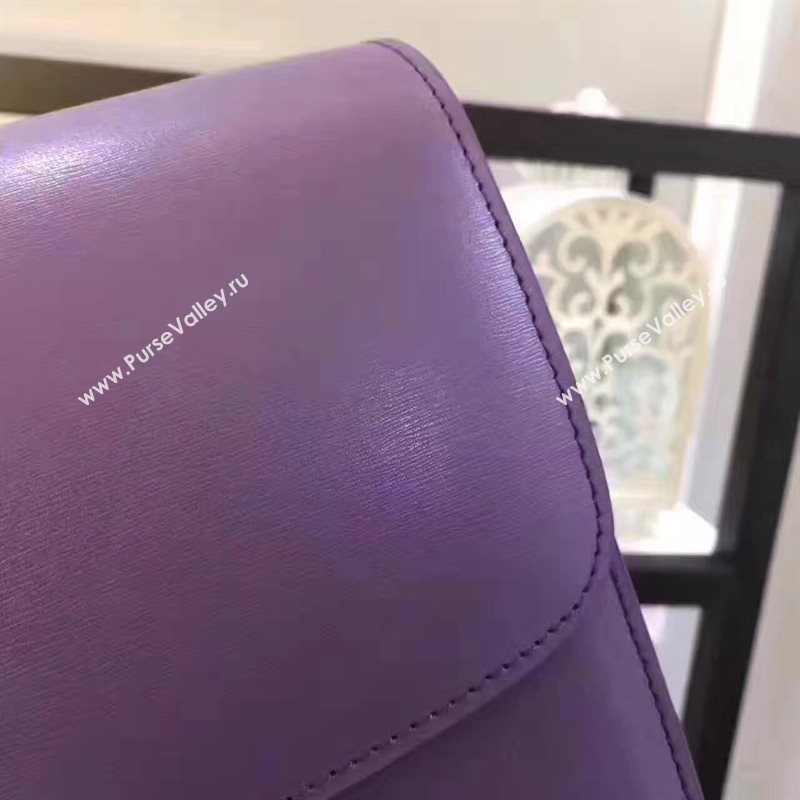 Celine classic box purple bag 4697