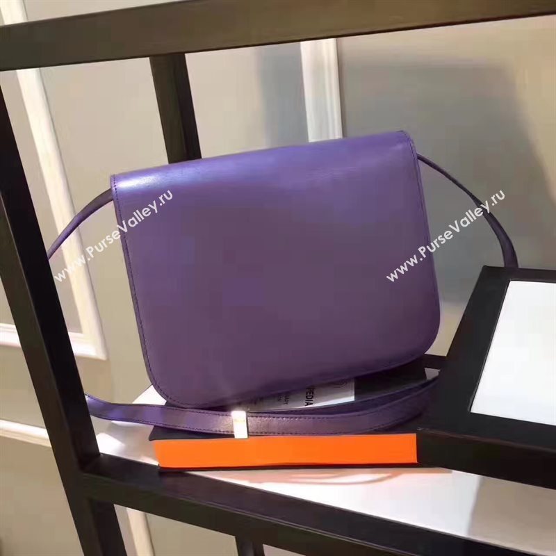 Celine classic box purple bag 4697