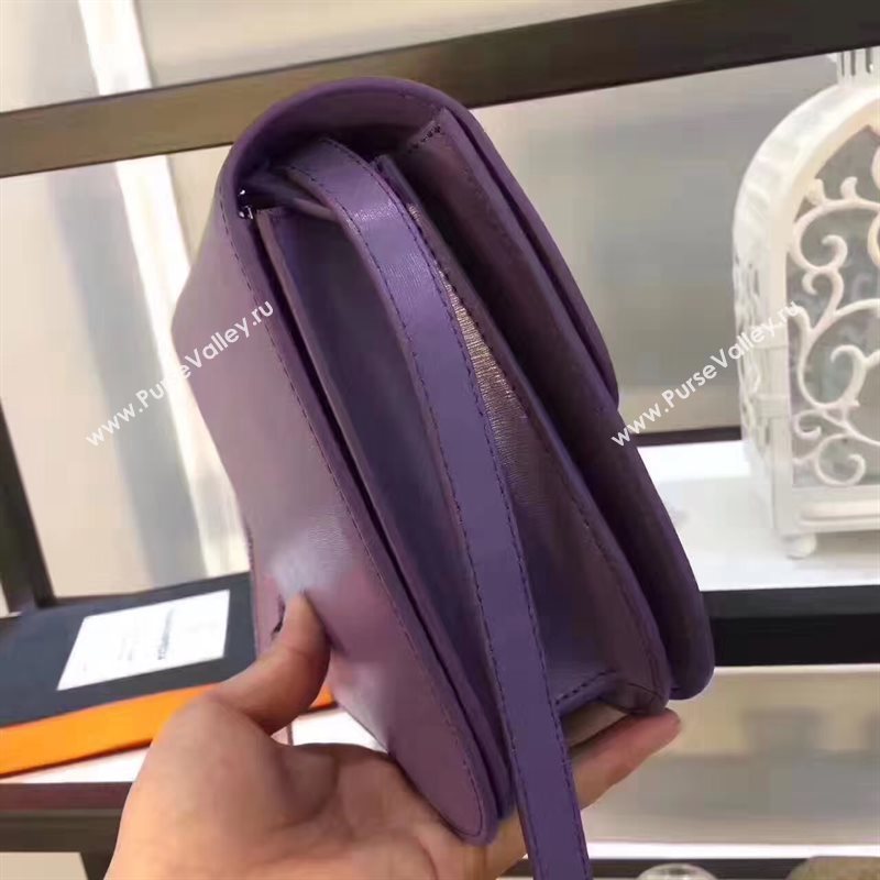 Celine classic box purple bag 4697
