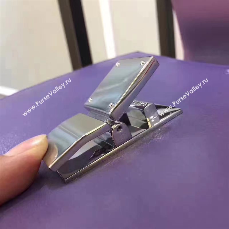Celine classic box purple bag 4697