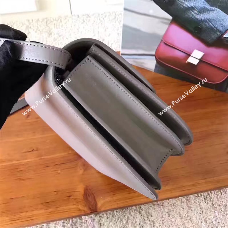 Celine gray box classic bag 4698