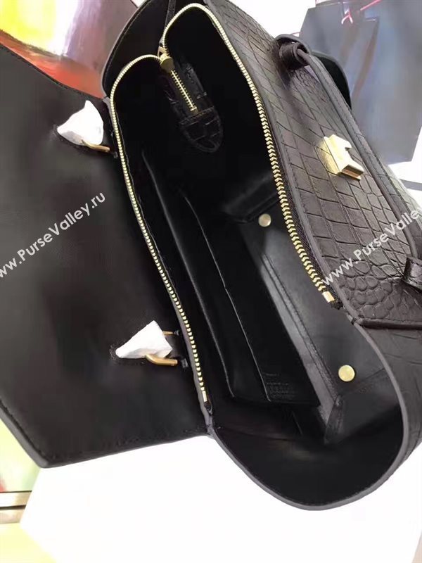 Celine medium black belt bag 4603