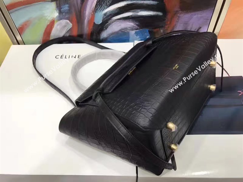Celine medium black belt bag 4603