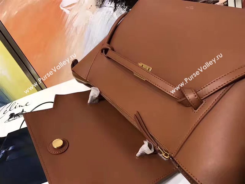 Celine medium tan belt bag 4605