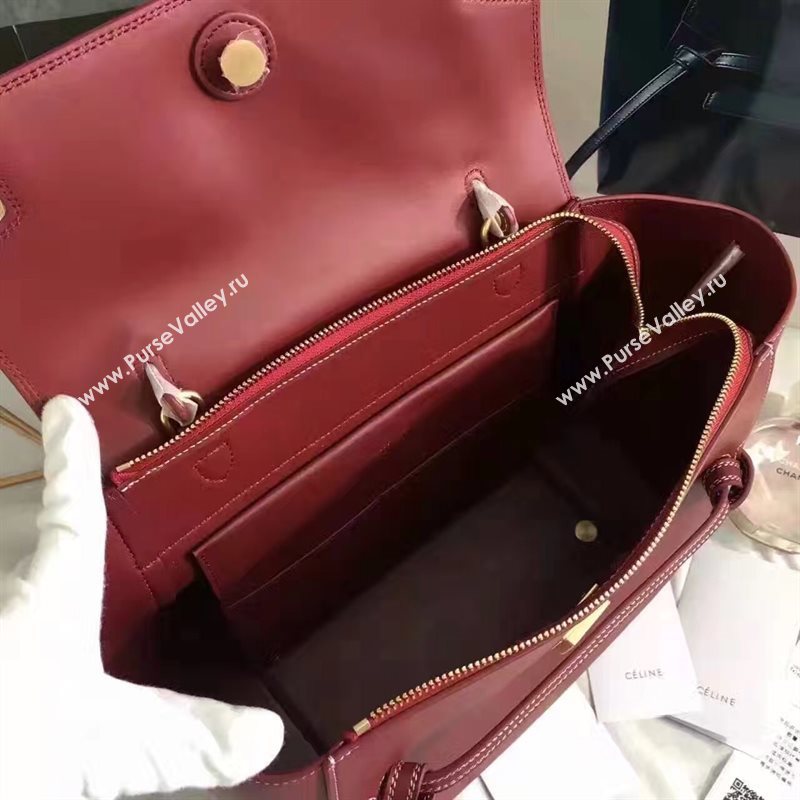 Celine medium wine belt bag 4606