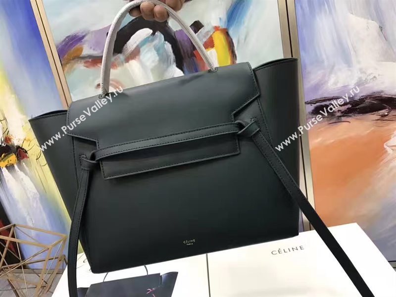 Celine medium black belt bag 4608