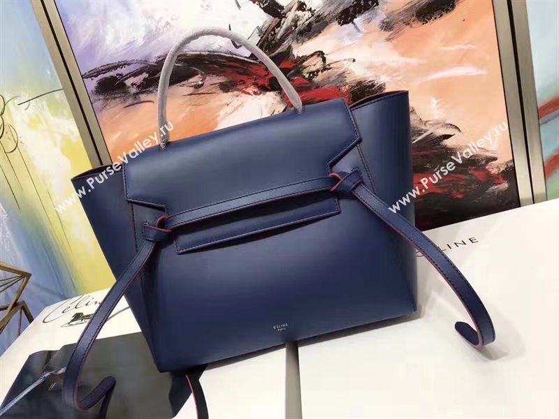 Celine medium navy belt bag 4609