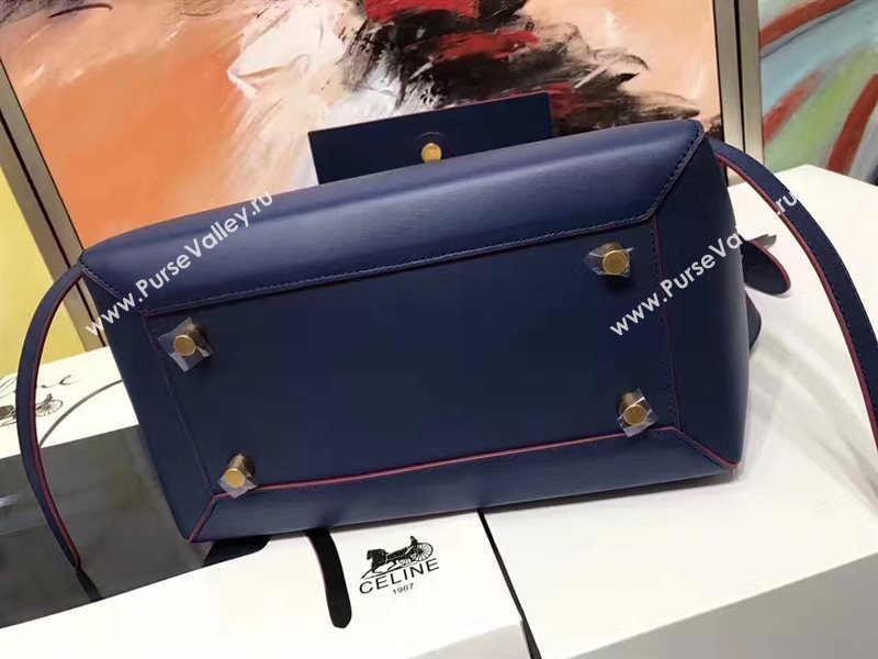 Celine medium navy belt bag 4609