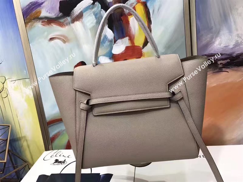 Celine medium belt black grain bag 4612