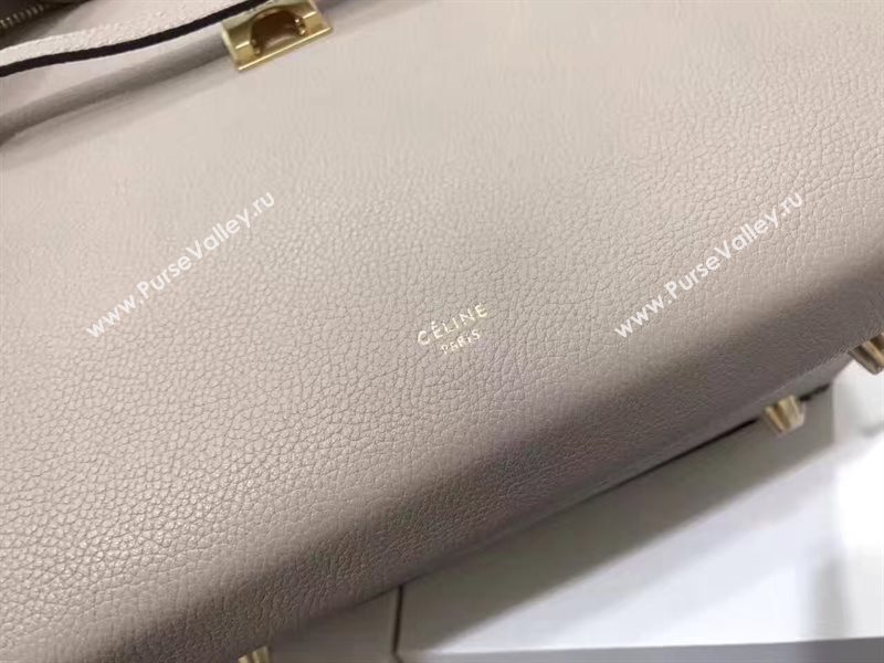 Celine medium belt black grain bag 4612