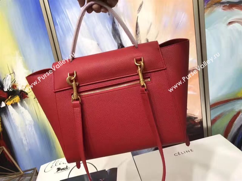 Celine medium red belt bag 4613