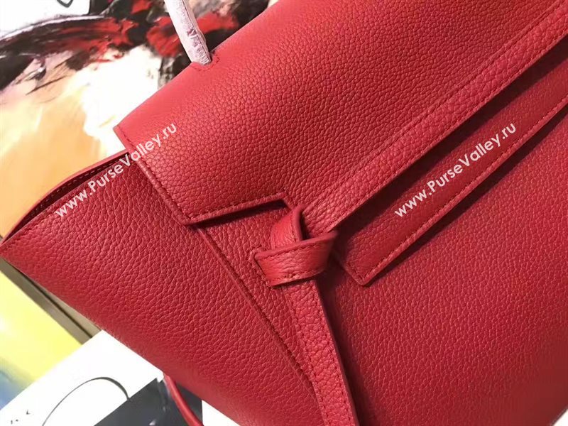Celine medium red belt bag 4613