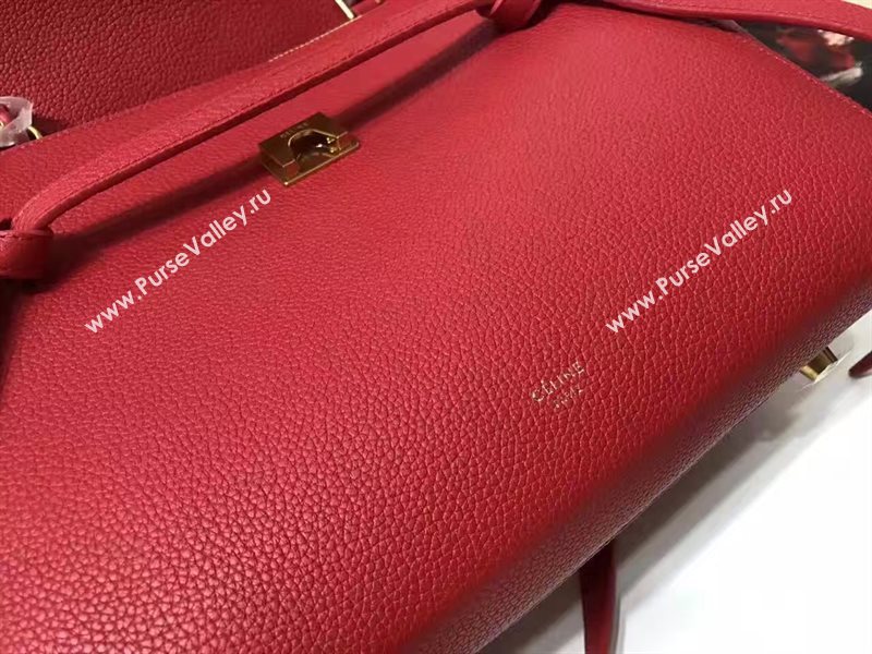 Celine medium red belt bag 4613