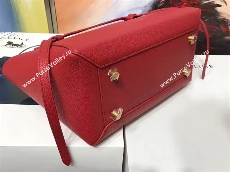 Celine medium red belt bag 4613