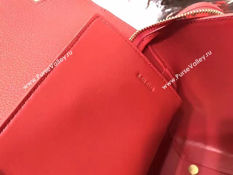 Celine medium red belt bag 4613