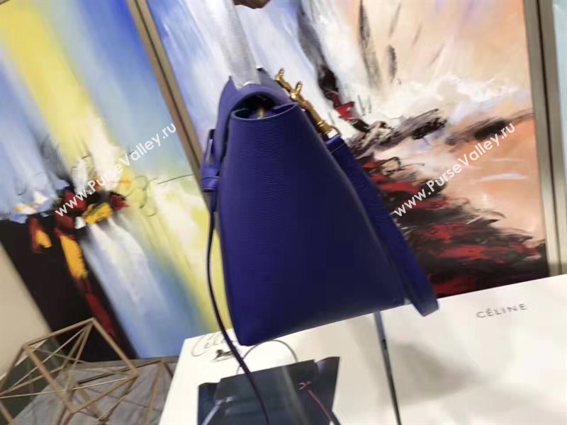 Celine medium belt navy bag 4614