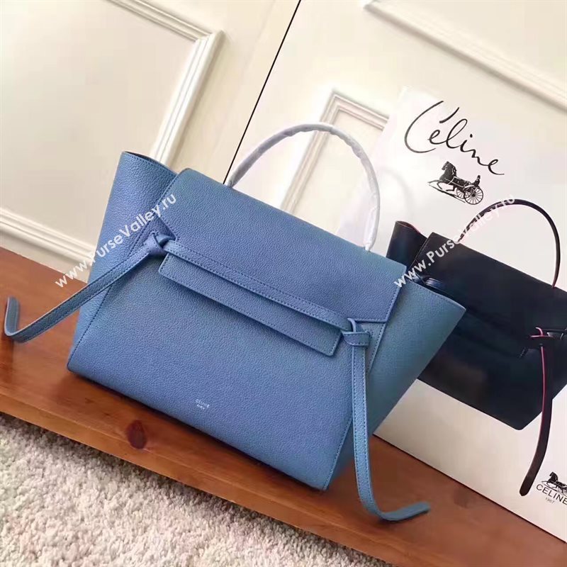 Celine medium belt blue bag 4616