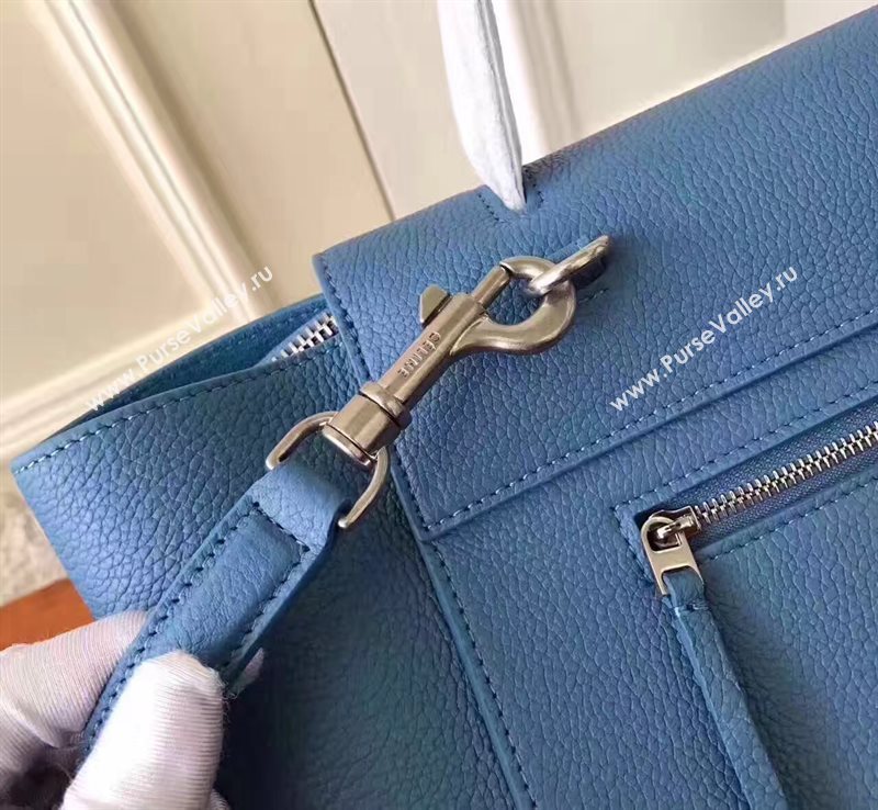 Celine medium belt blue bag 4616