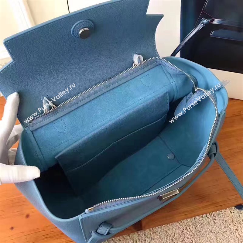 Celine medium belt blue bag 4616