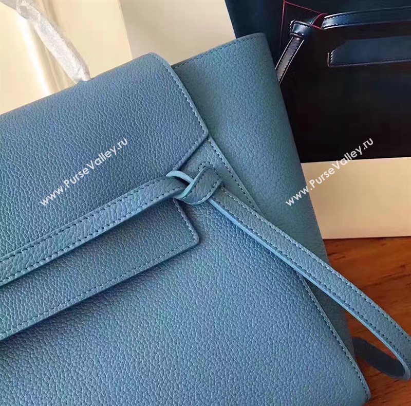 Celine medium belt blue bag 4616