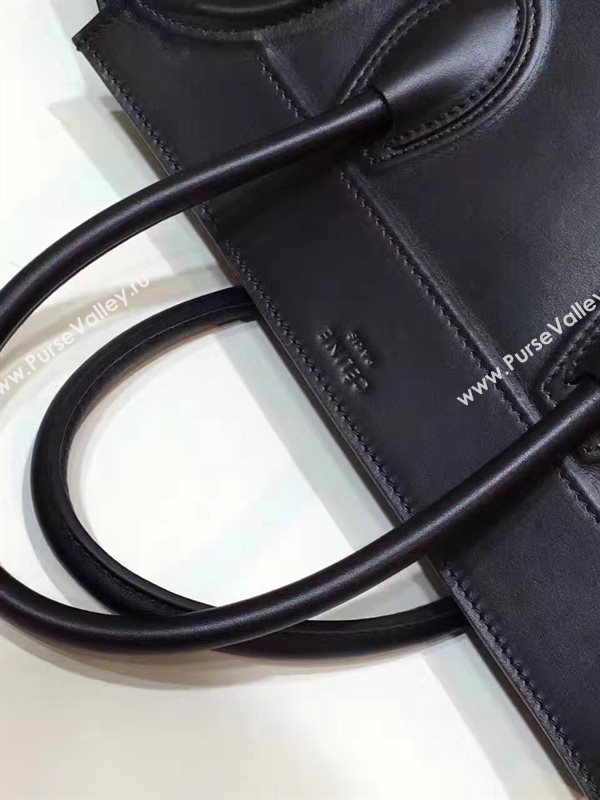 Celine large smooth black Phantom Luggage bag 4620