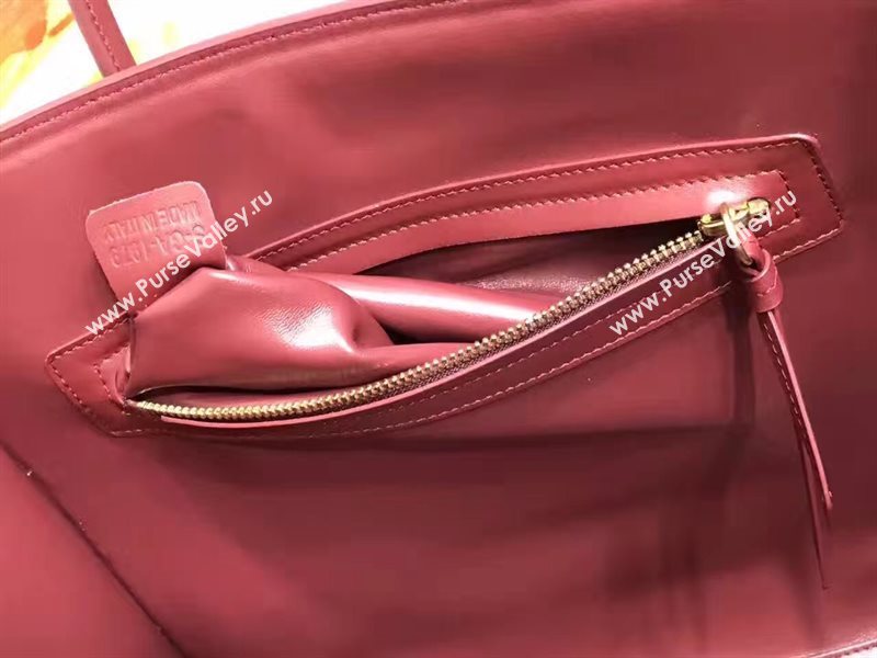 Celine large suede wine Phantom Luggage bag 4622
